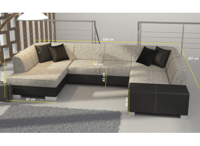 Sofa Couch Modern Sofa bed Couch Bed function Upholstery Corner suite