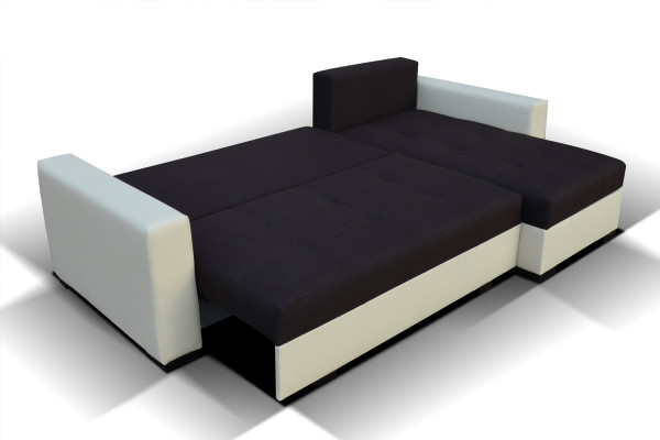 Design Corner sofa Newark Bed function Couch Leather Textile Sofas Sleep Sofa