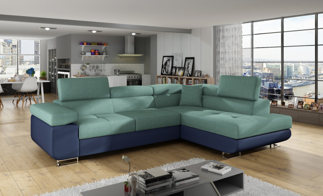 Classic design corner sofa sofa couches bed function couch upholstery textile sofas