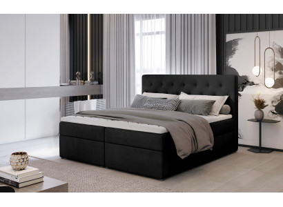 Bed Upholstery Design Luxury Hotel Beds Marriage 180x200cm Sleep Room Fabric