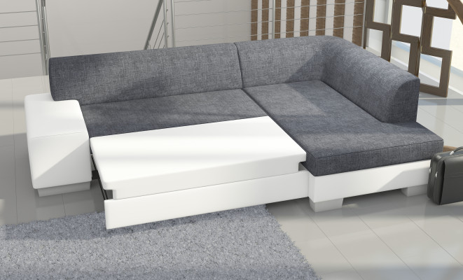Sofa Living landscape Living room Corner sofa Leather Couch Upholstery Suite