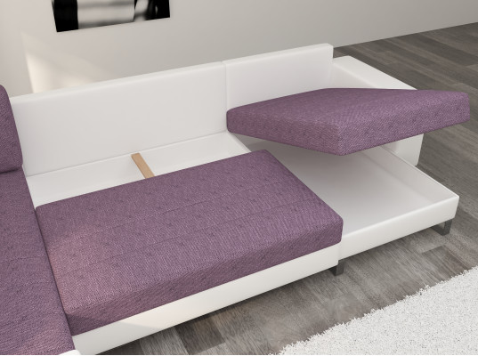 Living landscape U-shape Modern Living room Corner sofa Couch Corner Suite