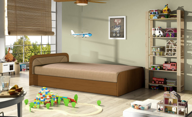 Modern Childrens bed Beds Textile Wooden bed Bed Sofa bed Childrens room new