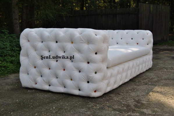 XXL Design Sofa Couch Upholstery 4 Seater English Chesterfield Velvet Sofas Couches