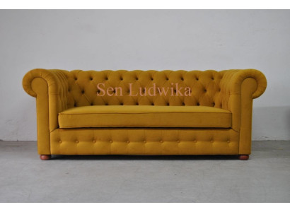 Chesterfield Three Seater Velvet Couch Upholstery Sleep Sofa Couch Bed function new