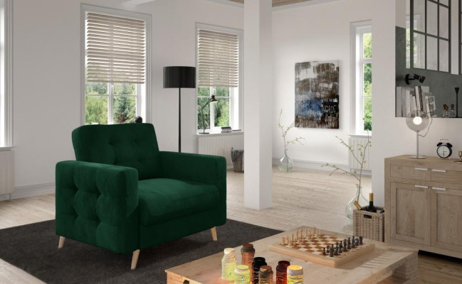Armchair Chair Dining room TV Lounge Seat Green Modern Design Upholstered Chair new