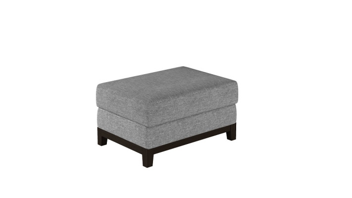 Design Upholstery Stool Footstool Ottoman Seat Chaise Padded Pufa Blue