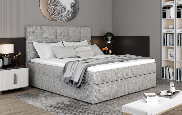 Designer Upholstered bed Bed Beds Double bed Marriage bed Designer bed box spring