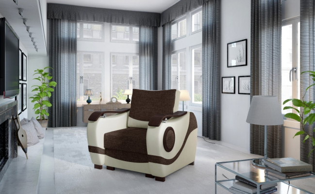 Designer Modern Upholstery TV Armchair Sofa Couch 1 Seater Designer Couches