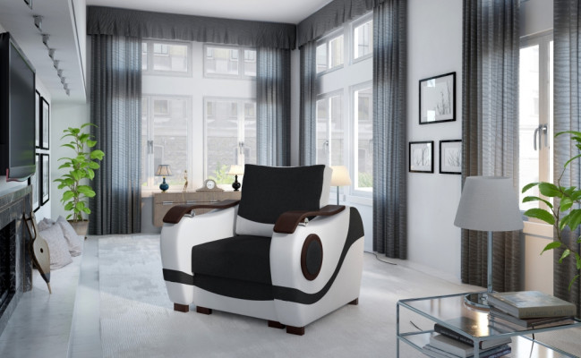 Designer Modern Upholstery TV Armchair Sofa Couch 1 Seater Designer Couches