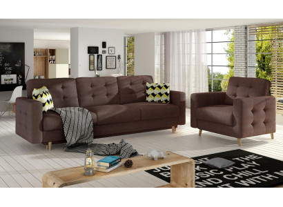 Chesterfield Couch Upholstery 3+1 Seater Upholstered furniture Sofa set Couches Sofas