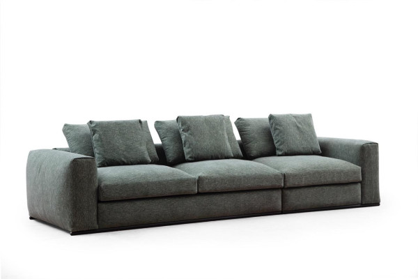 Living room Sofa 4 Seater Modern Couch Upholstery Seater Sofa green Wood
