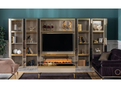 Living room Wonwand Wood Luxury Suite new Style Modern Luxury Beige