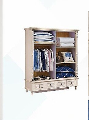 Wardrobe Wardrobe Baroque Style Wood Furniture Classic Bedroom Cabinets