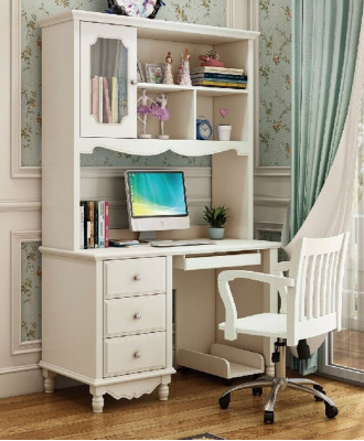 Country house desk armchair office desk PC table desks 2 pieces. Tables new