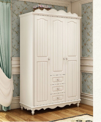 Country House Style Furniture Classic r Wardrobe Wardrobe Wood Bedroom White