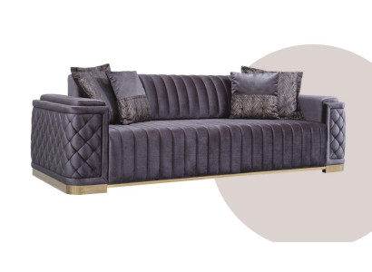 Luxury couch xxl sofa big couches 246cm velvet design furniture sofas fabric