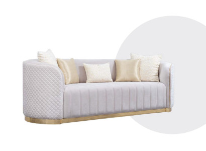 Oval Couch Two-seater Couches Furniture Sofa Furnishings Living room Sofas