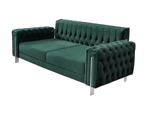 Chesterfield Design Couch Set Upholstery Furniture Seating group Sofa set 3pcs