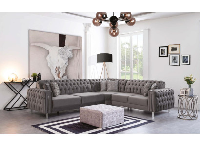 Multifunction Chesterfield Couch Corner sofa Sofa Furniture Living room Sofas