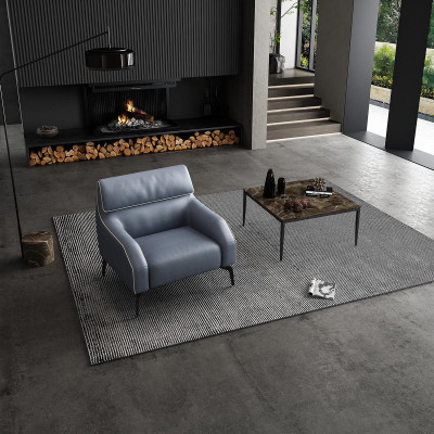 Living room Design Armchair Single Seater Sofa Couch Lounge Club 1 Seater