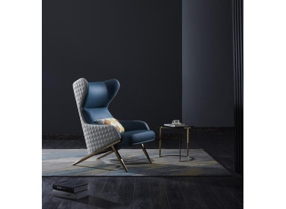 Luxury Design Furniture Modern Design Armchair 74*90cm Leather Living room