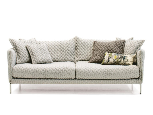 Sofa 3 Seater Couch Living landscape Modern Suite Design Sofa Seat Fabric