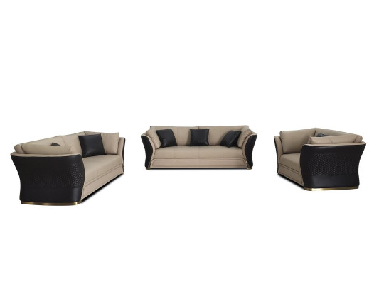 Armchair Design Couch Sofa Relax Lounge Leather TV Luxury Club Upholstery