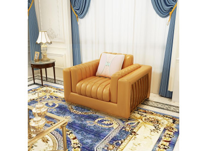 Armchair Design Couch Sofa Relax Leather Lounge Luxury TV Club Seater Upholstery