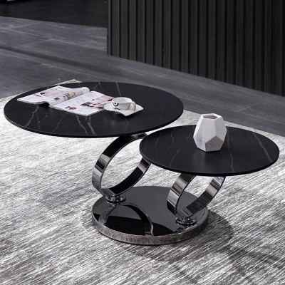 Coffee table Luxury Design Couch Table Coffee Side Tables Round Sofa Living room