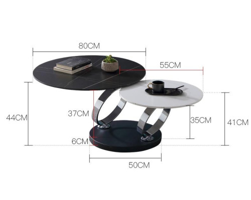Coffee table Luxury Design Couch Table Coffee Side Tables Round Sofa Living room