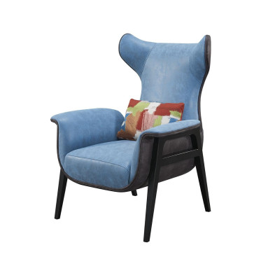 Armchair Design Beat Relax Club Lounge Single Seater Upholstery Fabric Textile