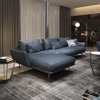 Sofa L-shape Leather Sofa Couch Living landscape Suite Design Corner sofa Modern Sofa