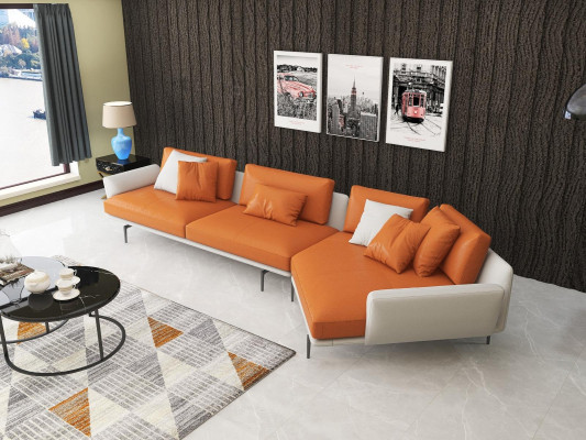 Corner sofa L-shape Fabric Couch Living landscape Suite Design Modern Sofa new Sofas