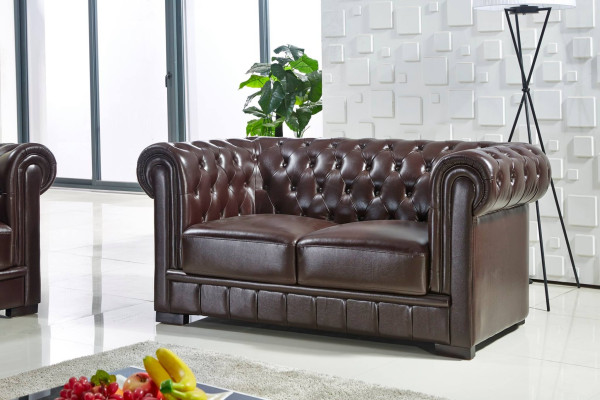 Design Two-seater Lounge Furniture 2 Seater Sofa Couch Upholstery Club Couches Sofas