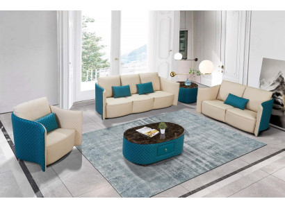 Three Seater Italian Style Sofa 3 Seater Modern Sofa Leather Sofa Couch
