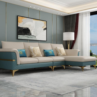Design Corner sofa L-shape Modern Sofas Leather sofa Couch Living landscape Modern sofa