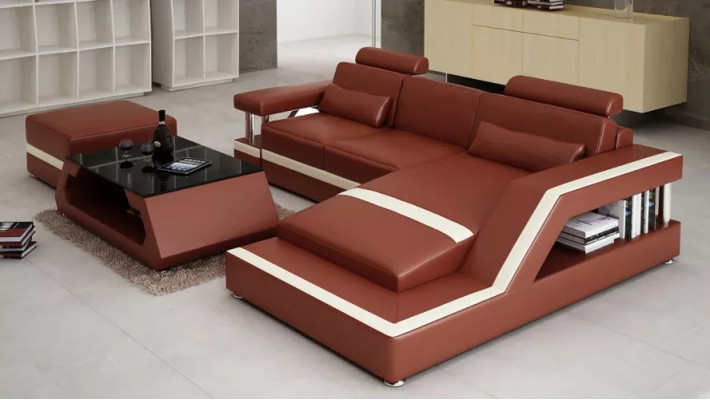 Living landscape Designer Sofa Corner sofa L-shape Modern Sofa Corner suite