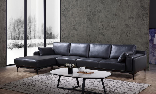 Sofa Design Corner sofa L-shape Leather sofa Couch Living landscape Suite Modern sofas