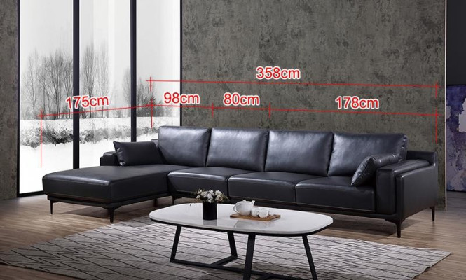 Sofa Design Corner sofa L-shape Leather sofa Couch Living landscape Suite Modern sofas