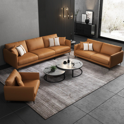 Sofa set 3+2+1 seater leather sofa couch living landscape suite design modern