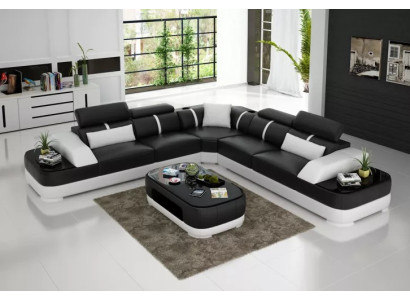 Living room Corner sofa Design Corner sofa Furniture Modern leather upholstered couch