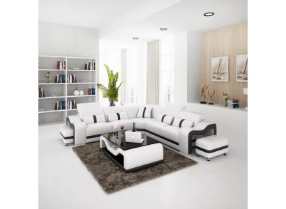 Leather sofa design sofa corner sofa L-shape modern corner sofa upholstery