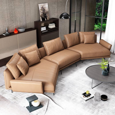 Living landscape Suite Design Modern Sofa Corner sofa Sofa U-shape Leather sofa Couch