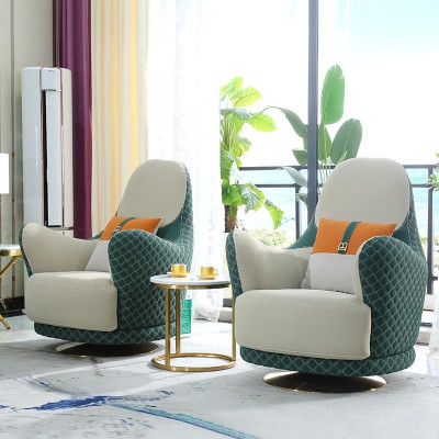 Sofa set 3+2+1 Seater Leather Sofa Couch Suite Design Beige Green