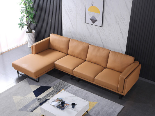 Corner sofa Design Corner sofa Living room Furniture Modern leather upholstered couch