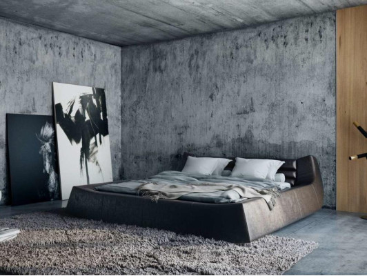 Double bed Design de Luxe Luxur Upholstered bed Design bed Leather Beds for