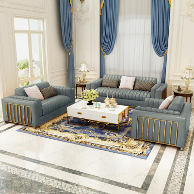 Luxury Leather Sofa Couch Living landscape Suite Design Modern Sofas Sofa 3+2+1 new