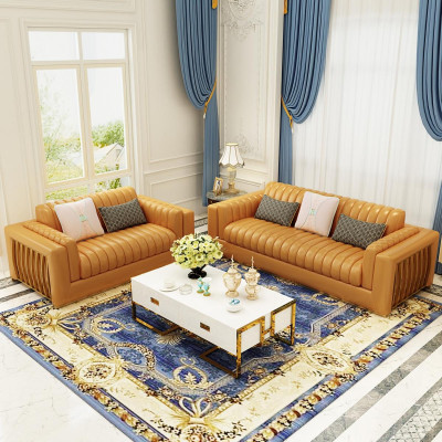Luxury Leather Sofa Couch Living landscape Suite Design Modern Sofas Sofa 3+2+1 new