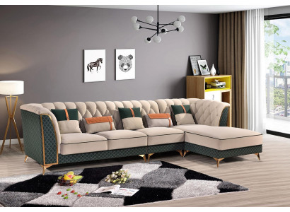 Corner sofa L-shape Modern sofa Leather sofa Corner suite Upholstery Living landscape Corner sofa L-shape Modern sofa Leather sofa Corner suite Upholstery Living landscape